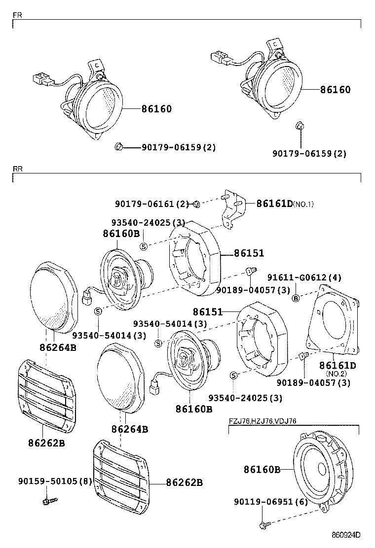  LAND CRUISER 70 |  SPEAKER
