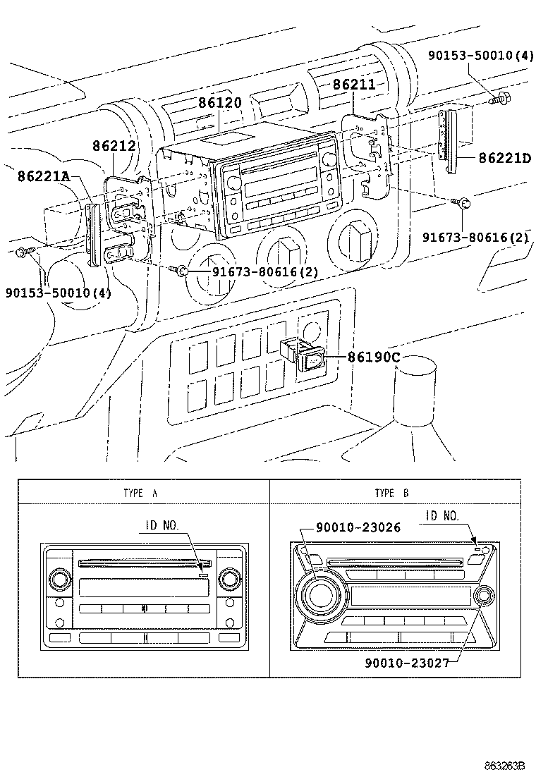  FJ CRUISER |  RADIO RECEIVER AMPLIFIER CONDENSER