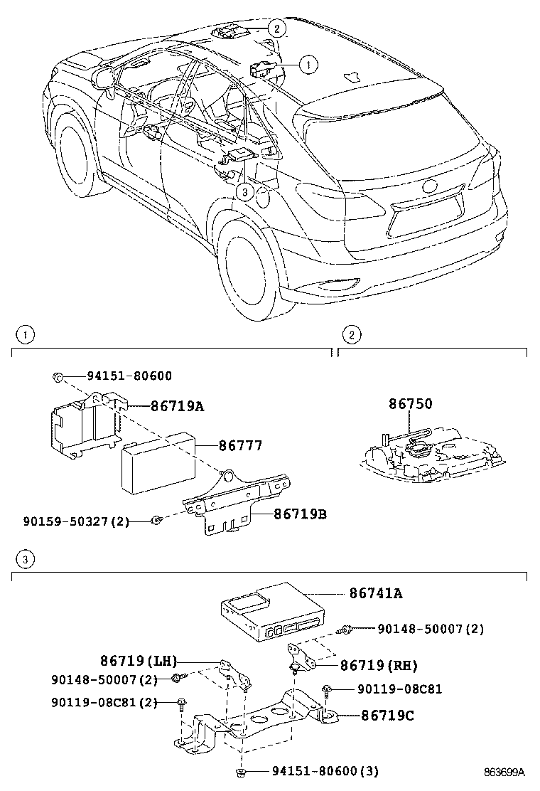  RX270 350 450H |  TELEPHONE MAYDAY