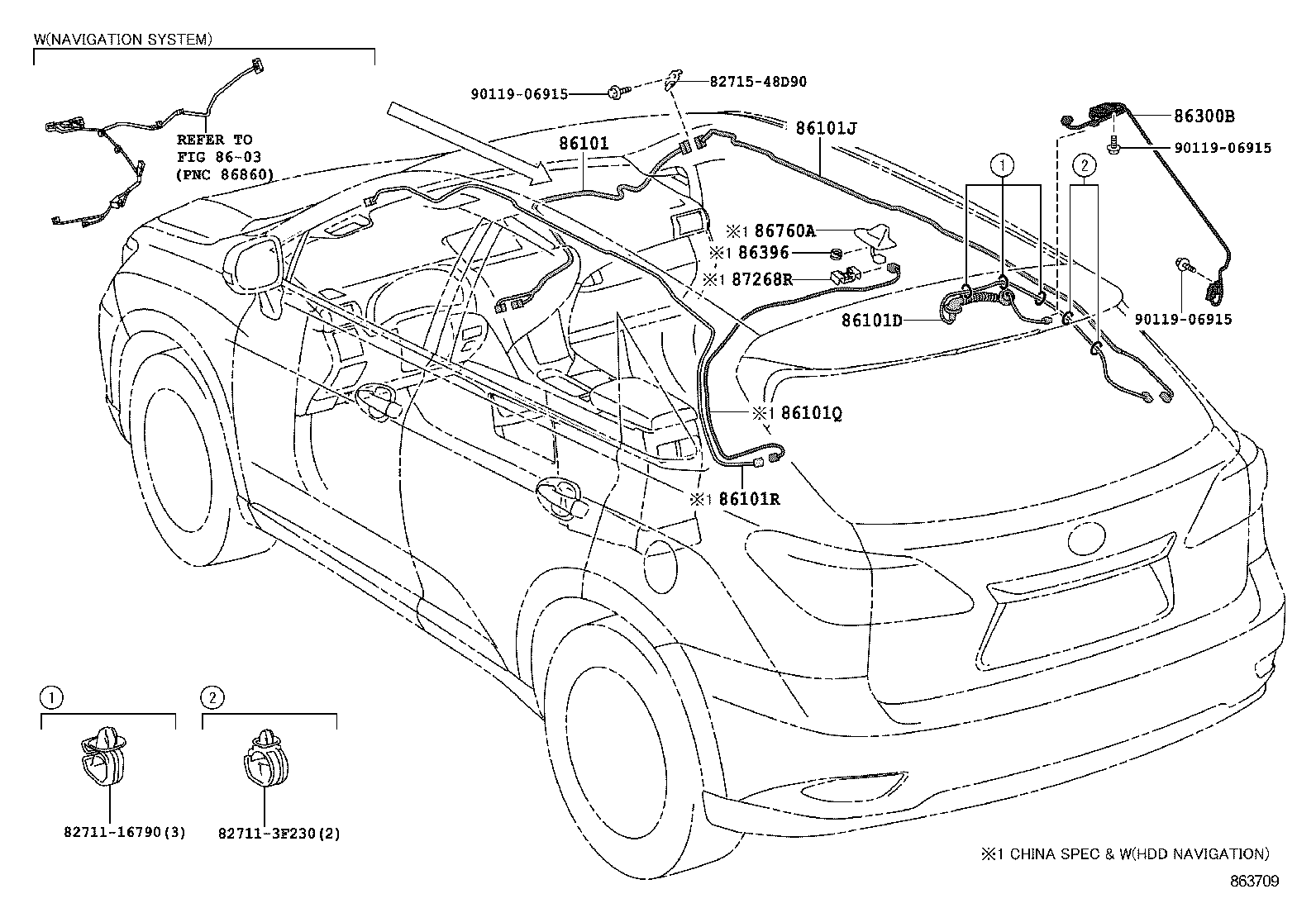  RX270 350 450H |  ANTENNA