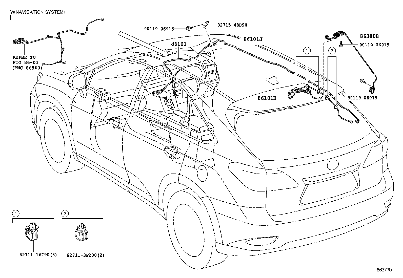  RX270 350 450H |  ANTENNA