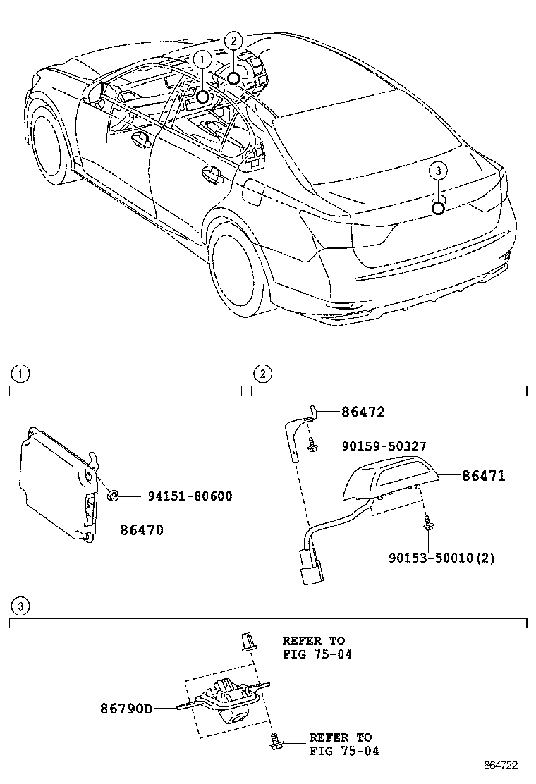  GS GS HYBRID |  REAR MONITOR DISPLAY CAMERA