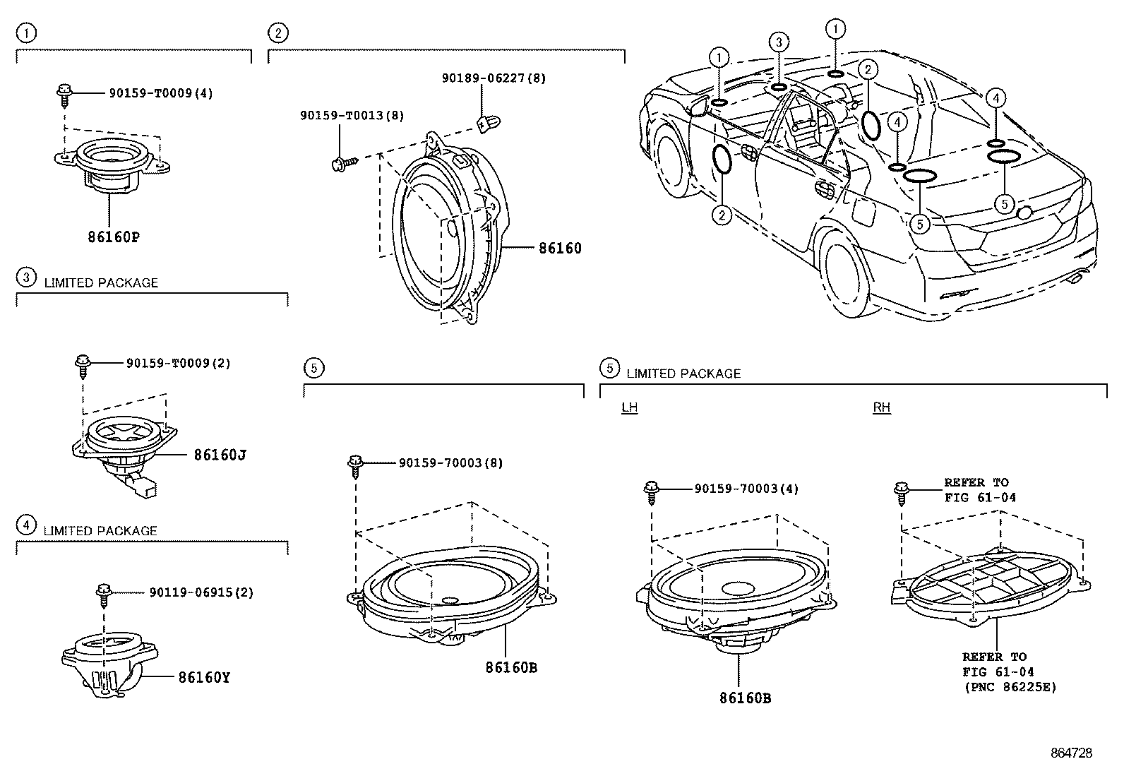  CAMRY AURION HV ARL |  SPEAKER