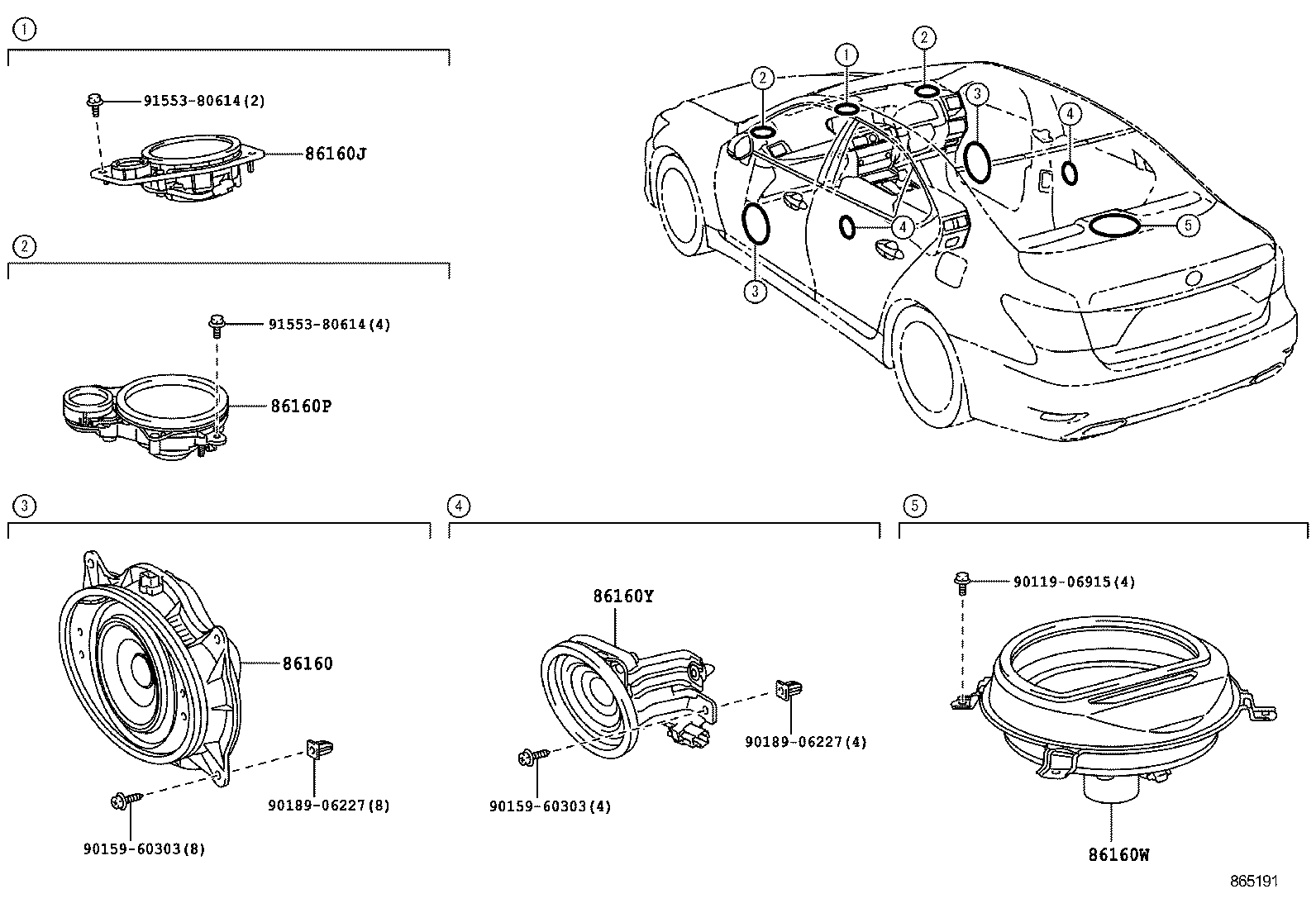  LS460 460L |  SPEAKER