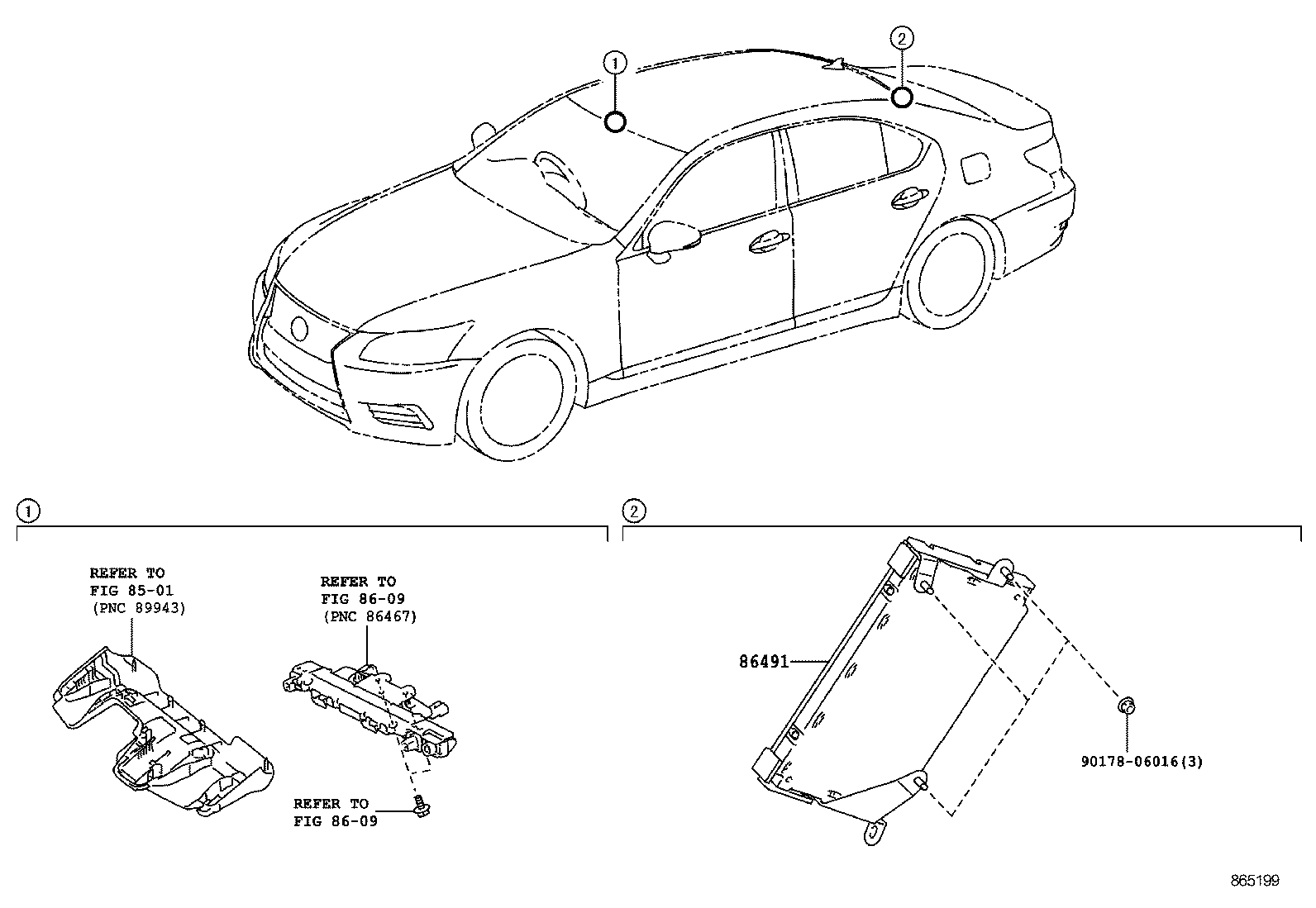  LS460 460L |  NIGHT VIEW