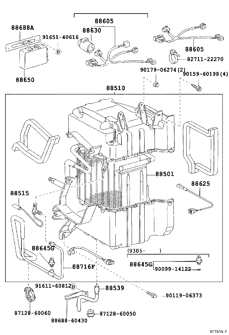  LAND CRUISER 70 |  HEATING AIR CONDITIONING COOLER UNIT