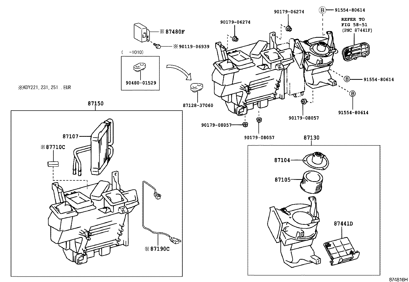  DYNA |  HEATING AIR CONDITIONING HEATER UNIT BLOWER