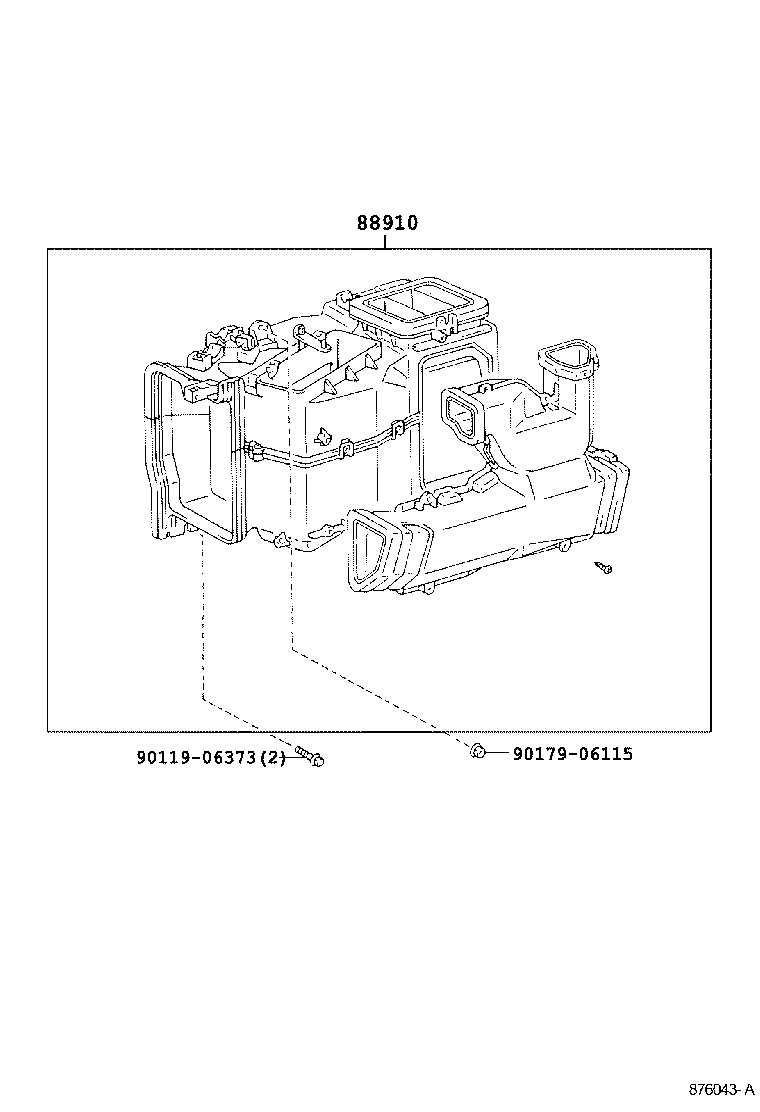  LAND CRUISER 70 |  HEATING AIR CONDITIONING HEATER UNIT BLOWER