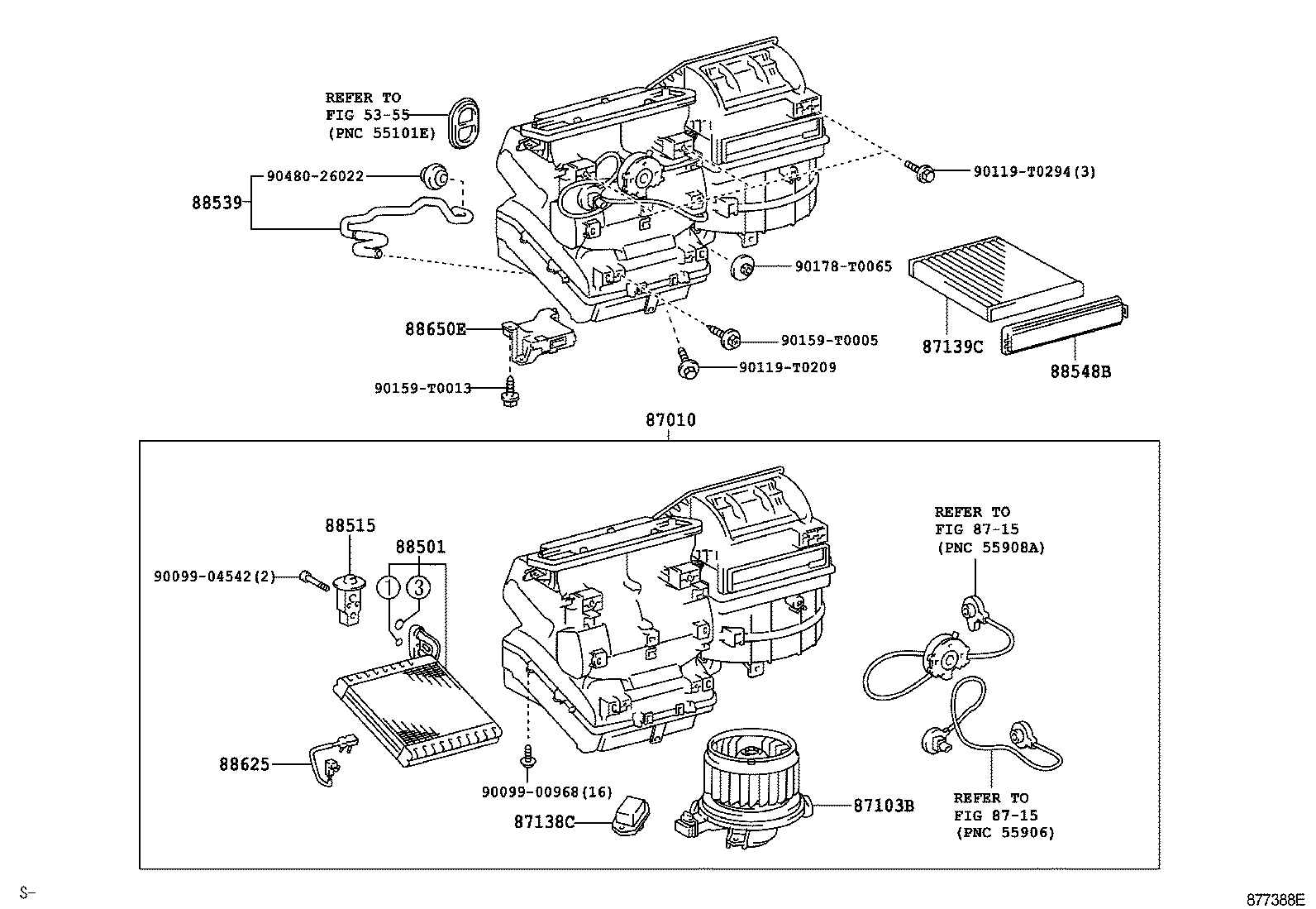  INNOVA KIJANG INNOVA |  HEATING AIR CONDITIONING COOLER UNIT