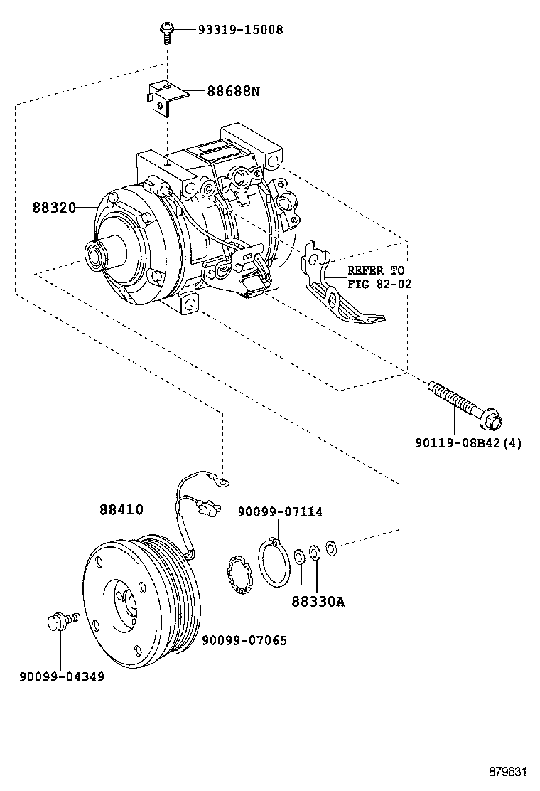  LAND CRUISER 200 |  HEATING AIR CONDITIONING COMPRESSOR