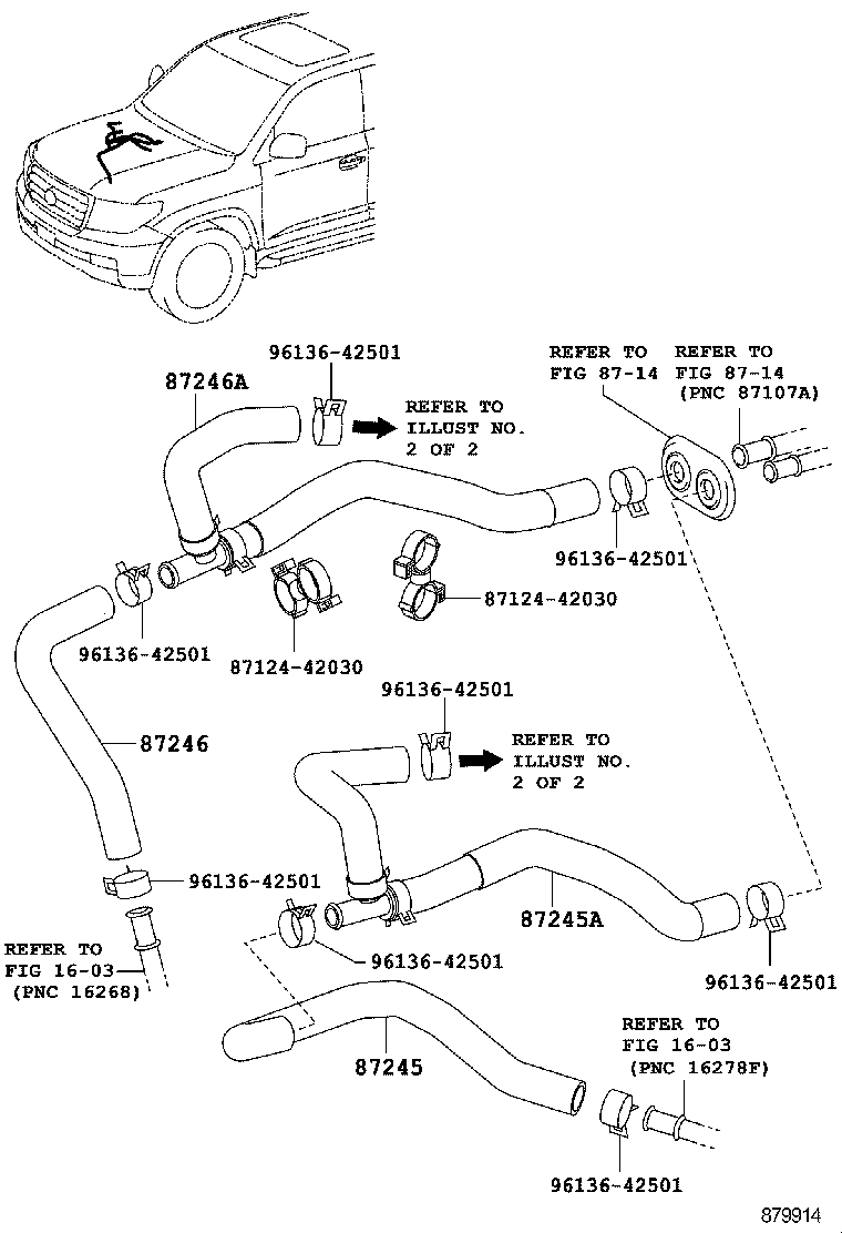  LAND CRUISER 200 |  HEATING AIR CONDITIONING WATER PIPING