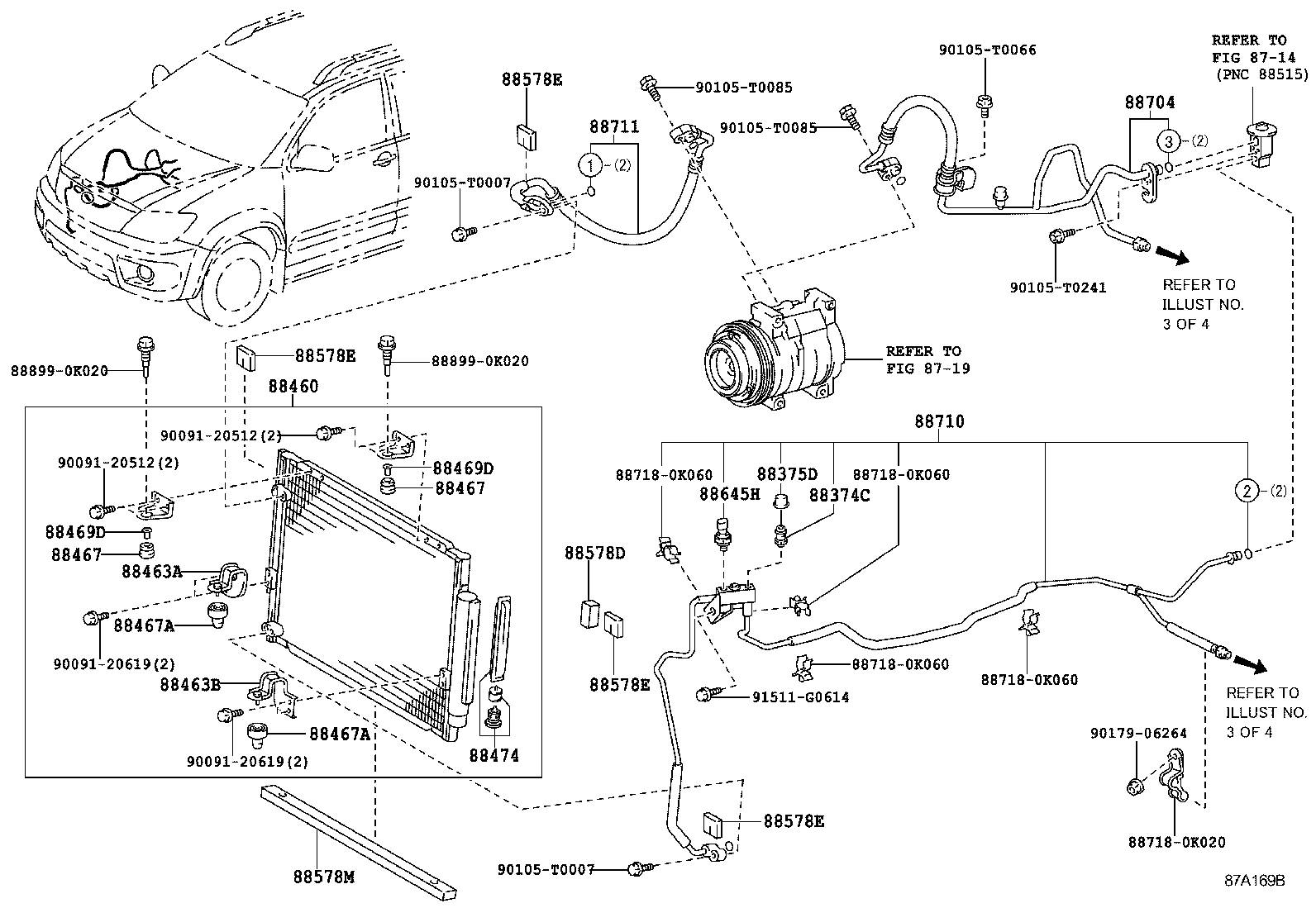  FORTUNER |  HEATING AIR CONDITIONING COOLER PIPING