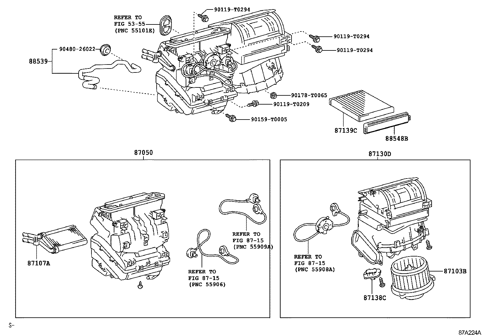  INNOVA KIJANG INNOVA |  HEATING AIR CONDITIONING COOLER UNIT