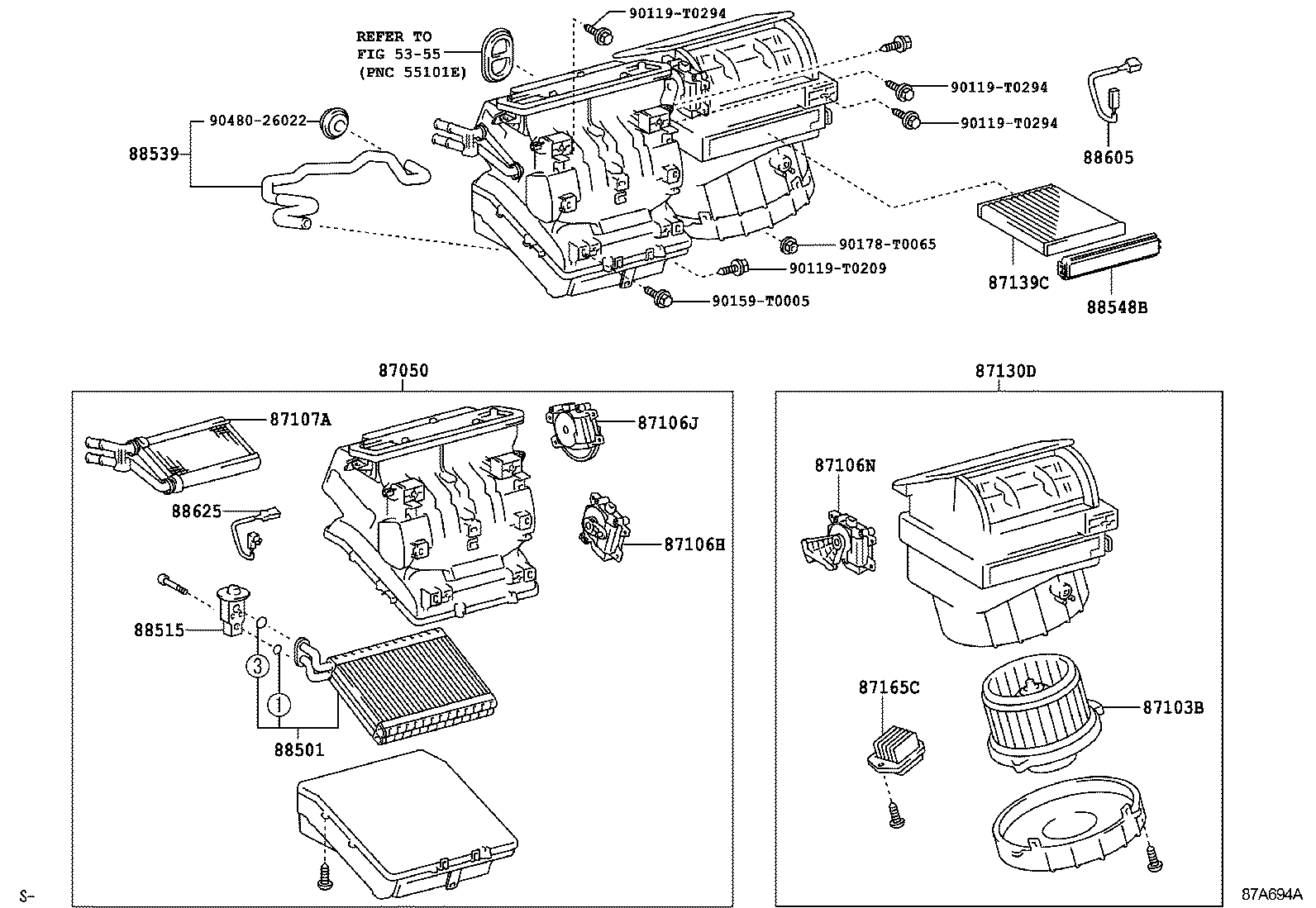  FORTUNER |  HEATING AIR CONDITIONING COOLER UNIT