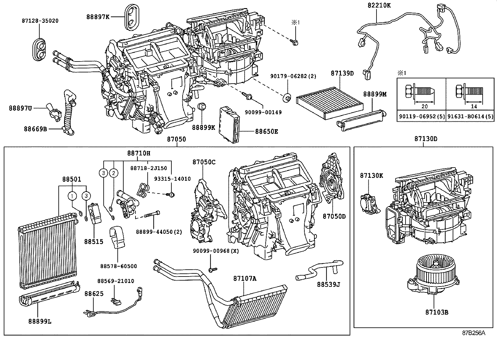  GX400 460 |  HEATING AIR CONDITIONING COOLER UNIT