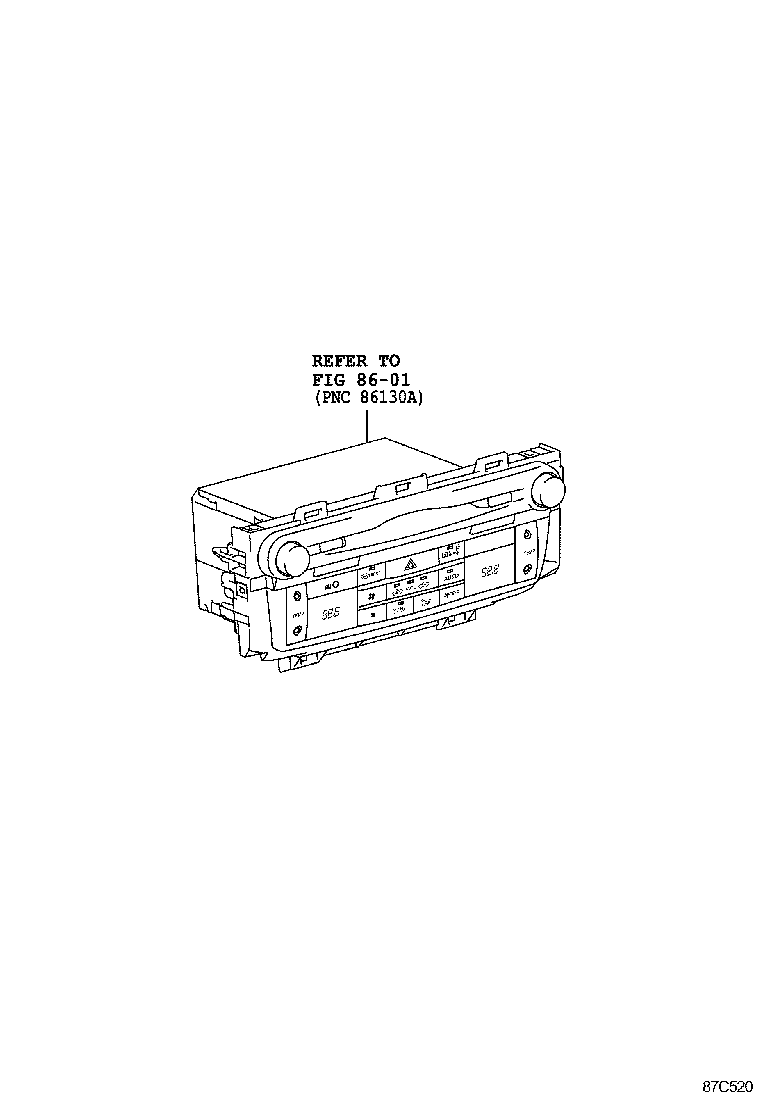  GS GS HYBRID |  HEATING AIR CONDITIONING CONTROL AIR DUCT