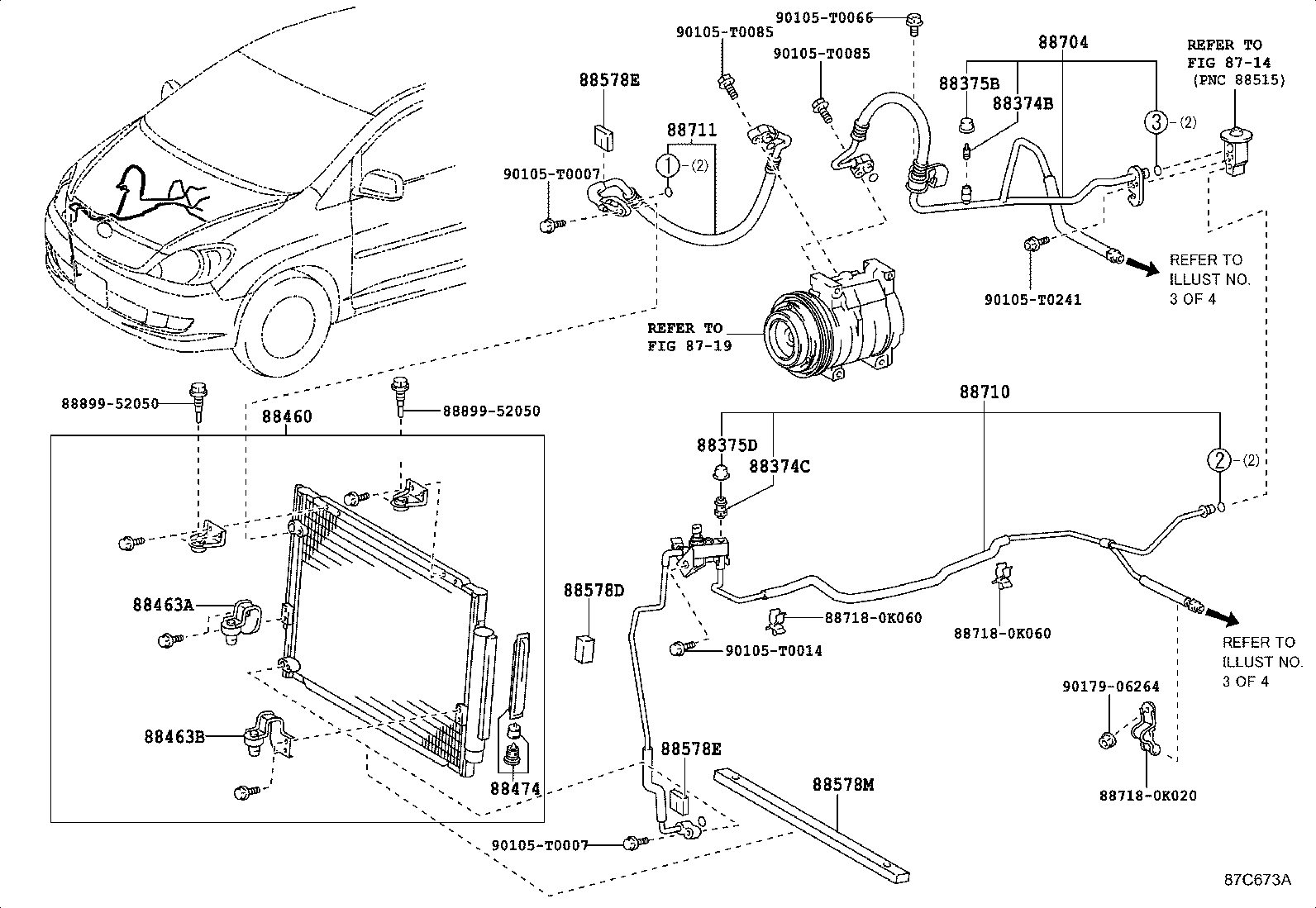  INNOVA KIJANG |  HEATING AIR CONDITIONING COOLER PIPING