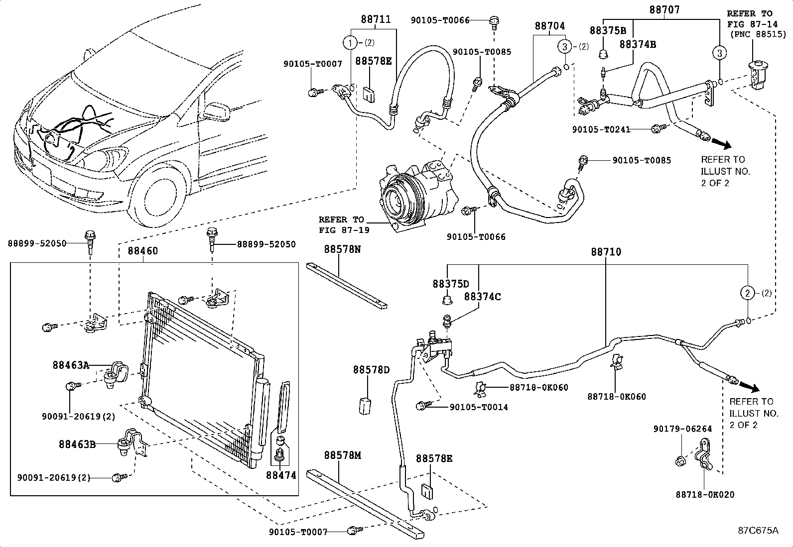  INNOVA KIJANG |  HEATING AIR CONDITIONING COOLER PIPING
