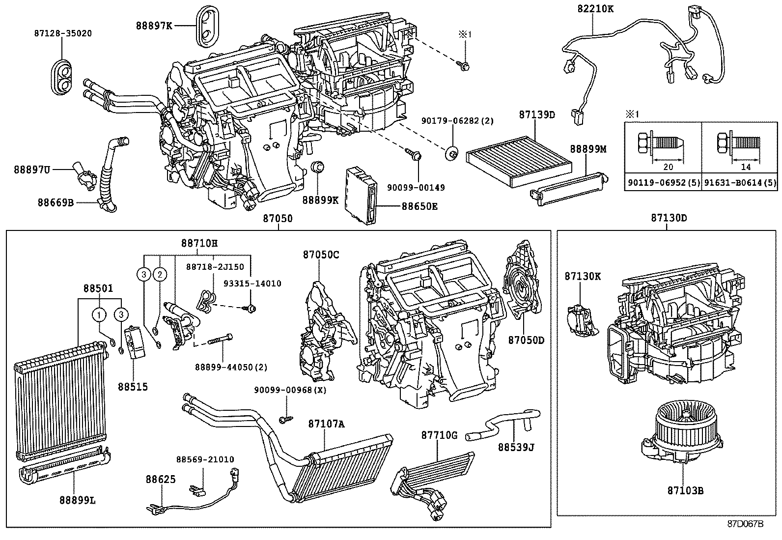  GX400 460 |  HEATING AIR CONDITIONING COOLER UNIT