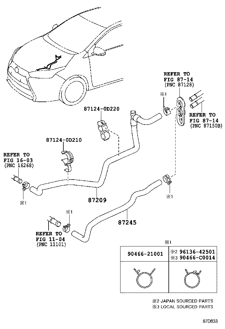  YARIS |  HEATING AIR CONDITIONING WATER PIPING