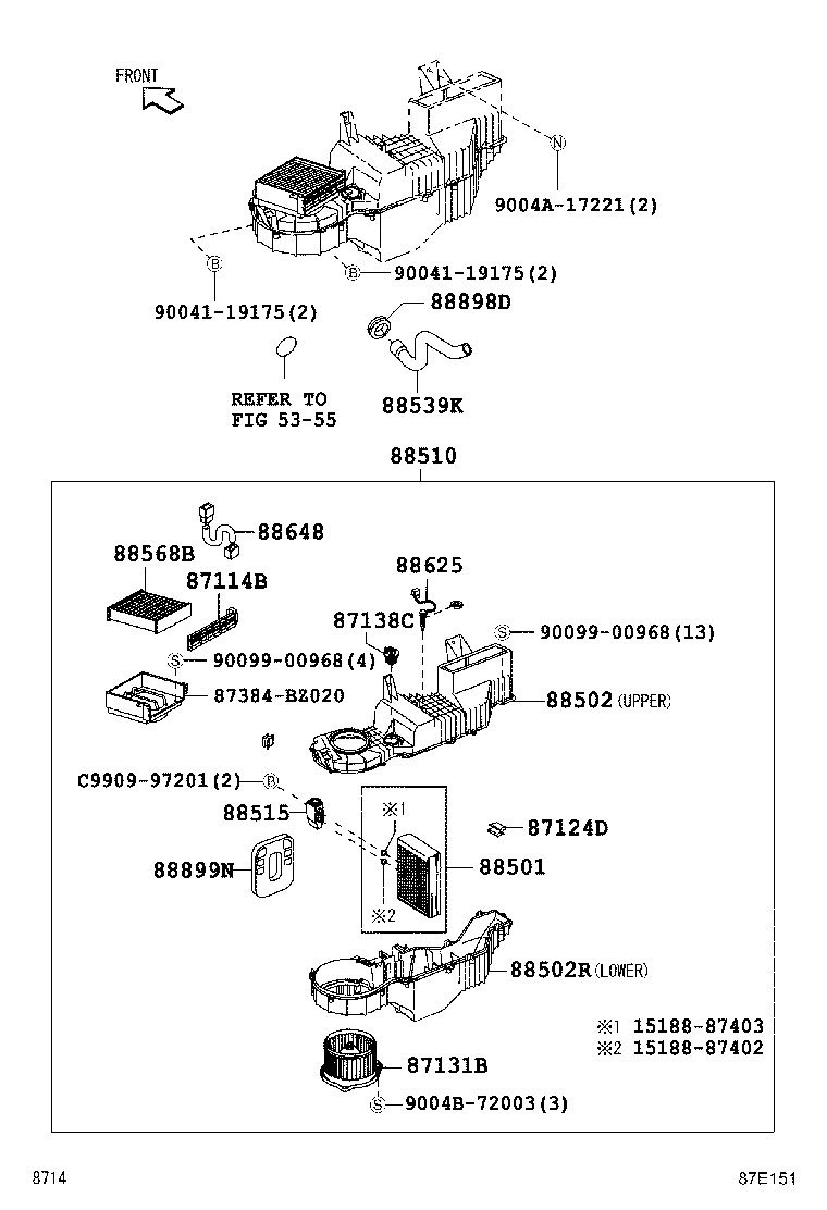  RUSH |  HEATING AIR CONDITIONING COOLER UNIT