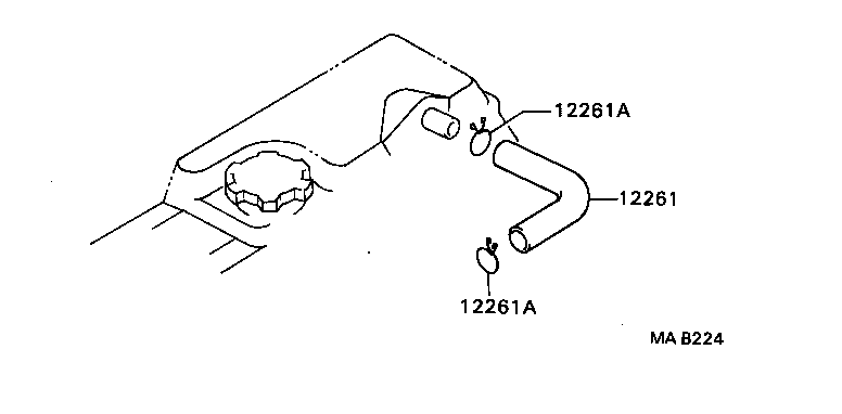  LAND CRUISER 70 |  VENTILATION HOSE