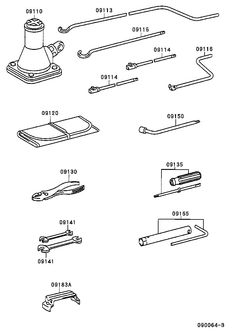  HILUX |  STANDARD TOOL