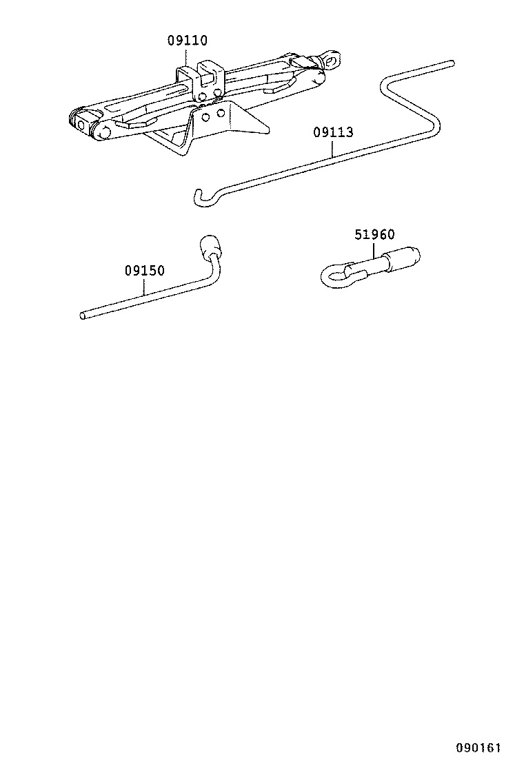  CAMRY HYBRID ASIA |  STANDARD TOOL