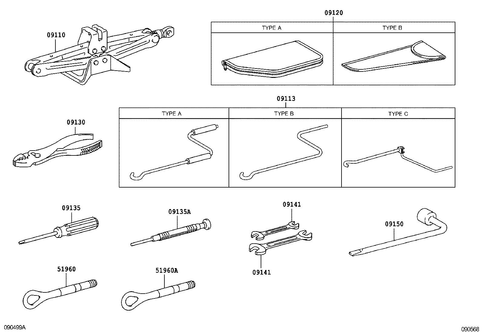  IS250 350 2 D |  STANDARD TOOL