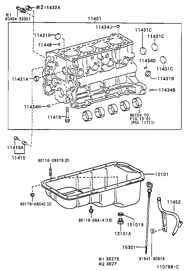  HILUX |  CYLINDER BLOCK