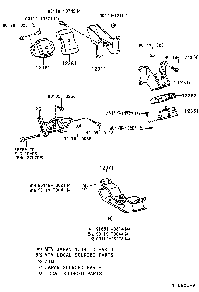  HILUX |  MOUNTING