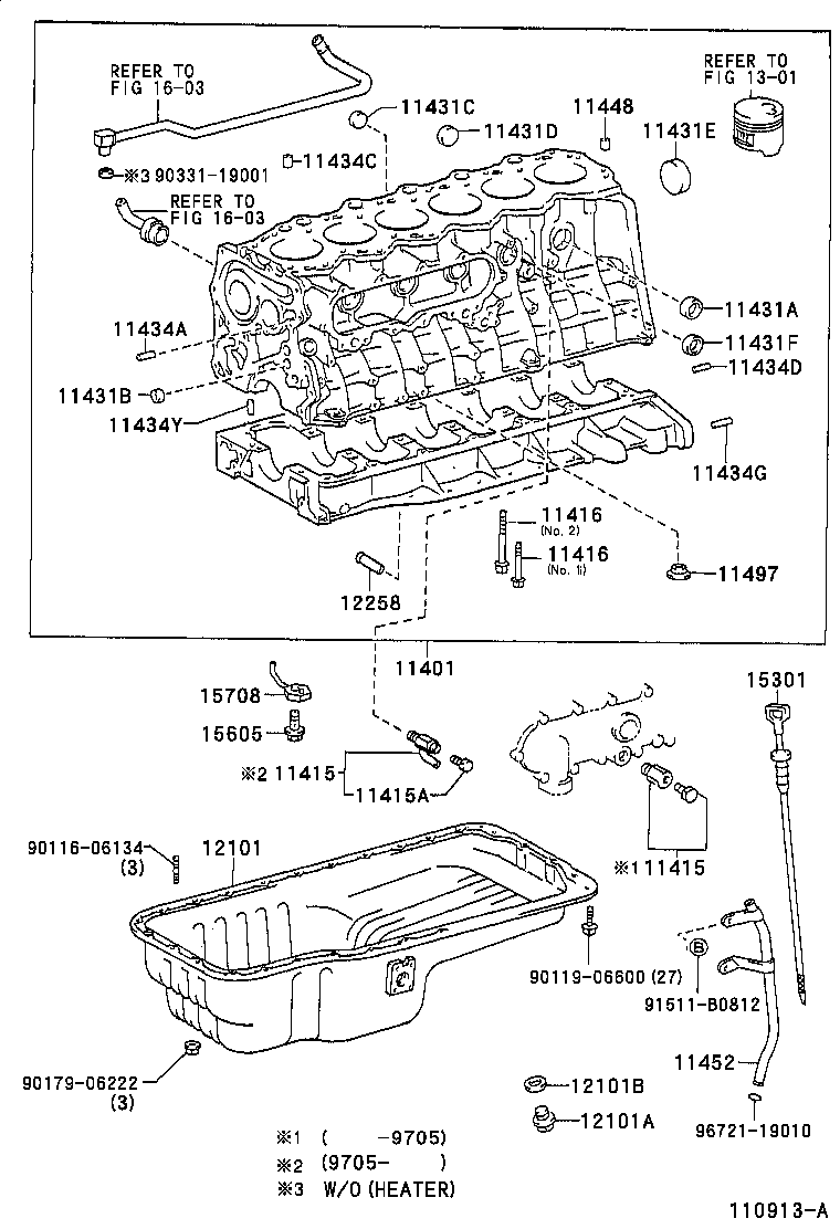  COASTER |  CYLINDER BLOCK