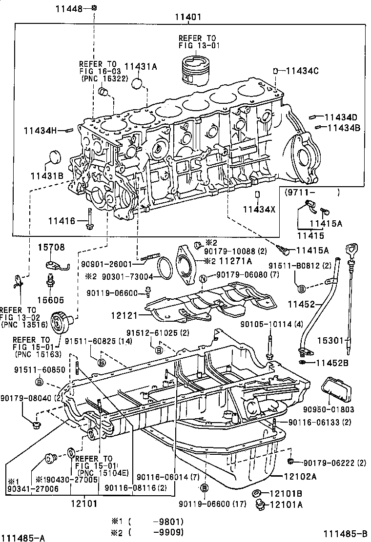  LAND CRUISER 80 |  CYLINDER BLOCK