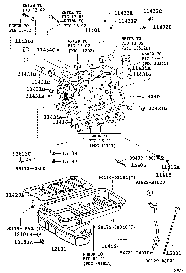  COASTER |  CYLINDER BLOCK