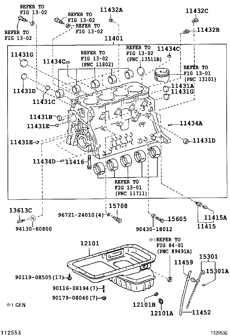  DYNA |  CYLINDER BLOCK