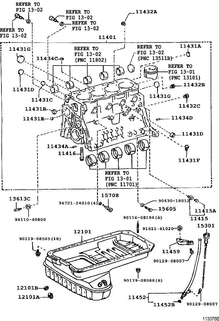  COASTER |  CYLINDER BLOCK