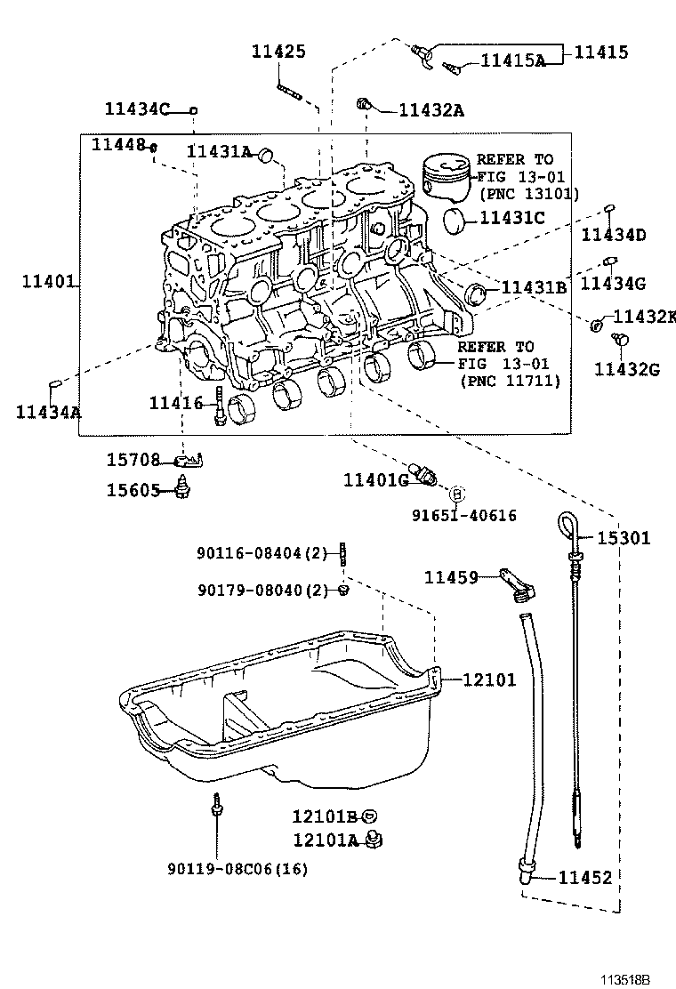  HIACE |  CYLINDER BLOCK