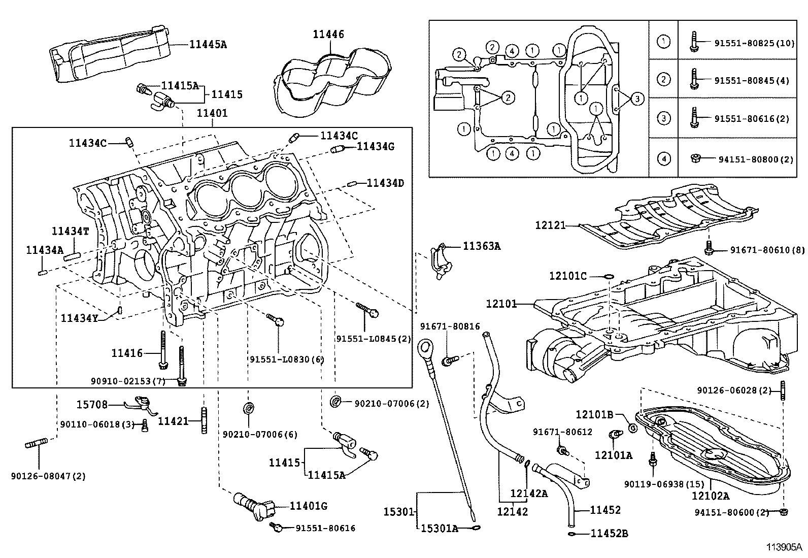  IS250 350 2 D |  CYLINDER BLOCK