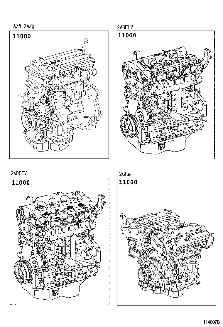  RAV4 |  PARTIAL ENGINE ASSEMBLY