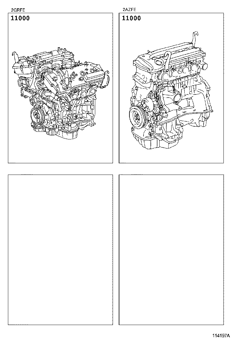  ES240 350 |  PARTIAL ENGINE ASSEMBLY