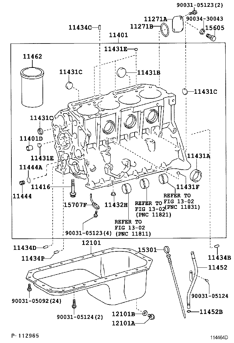  DYNA |  CYLINDER BLOCK