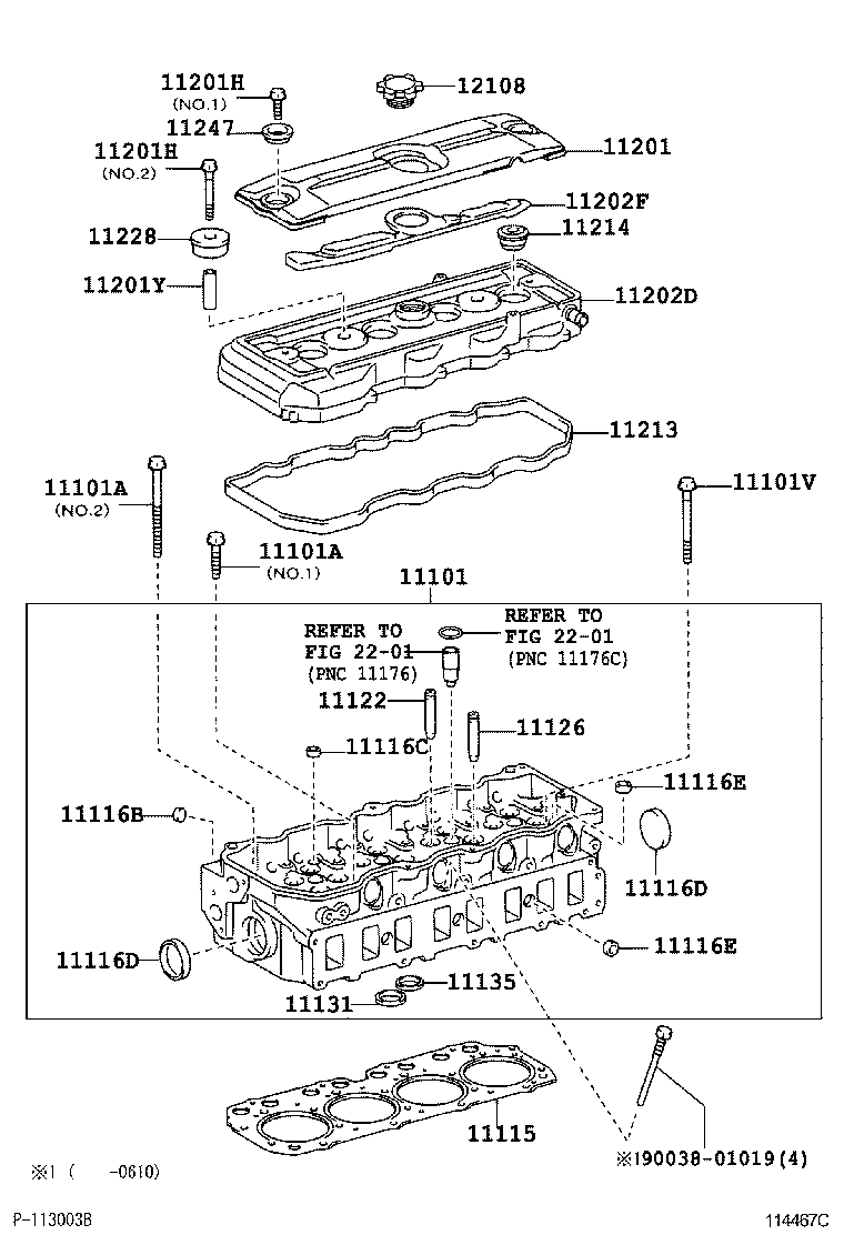  DYNA |  CYLINDER HEAD