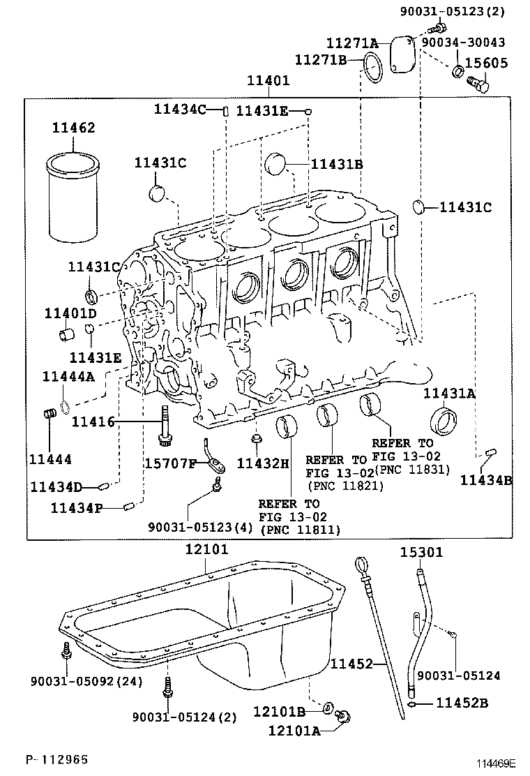  DYNA |  CYLINDER BLOCK