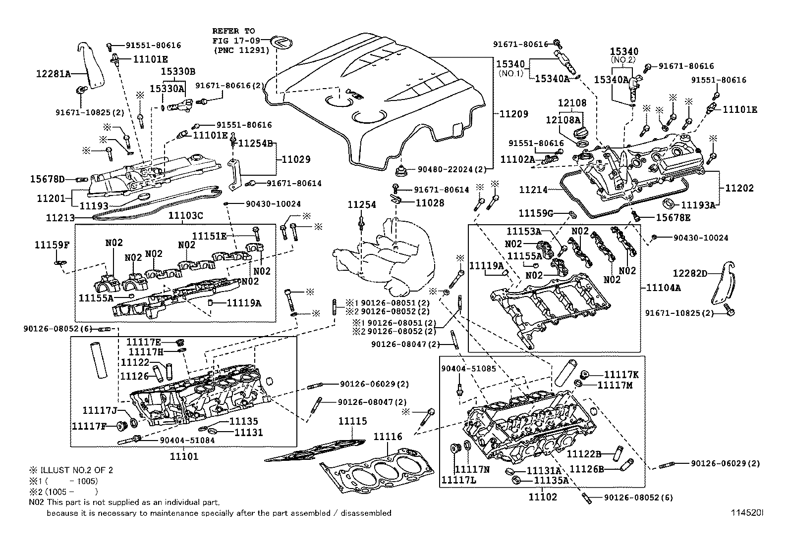  IS250 350 2 D |  CYLINDER HEAD