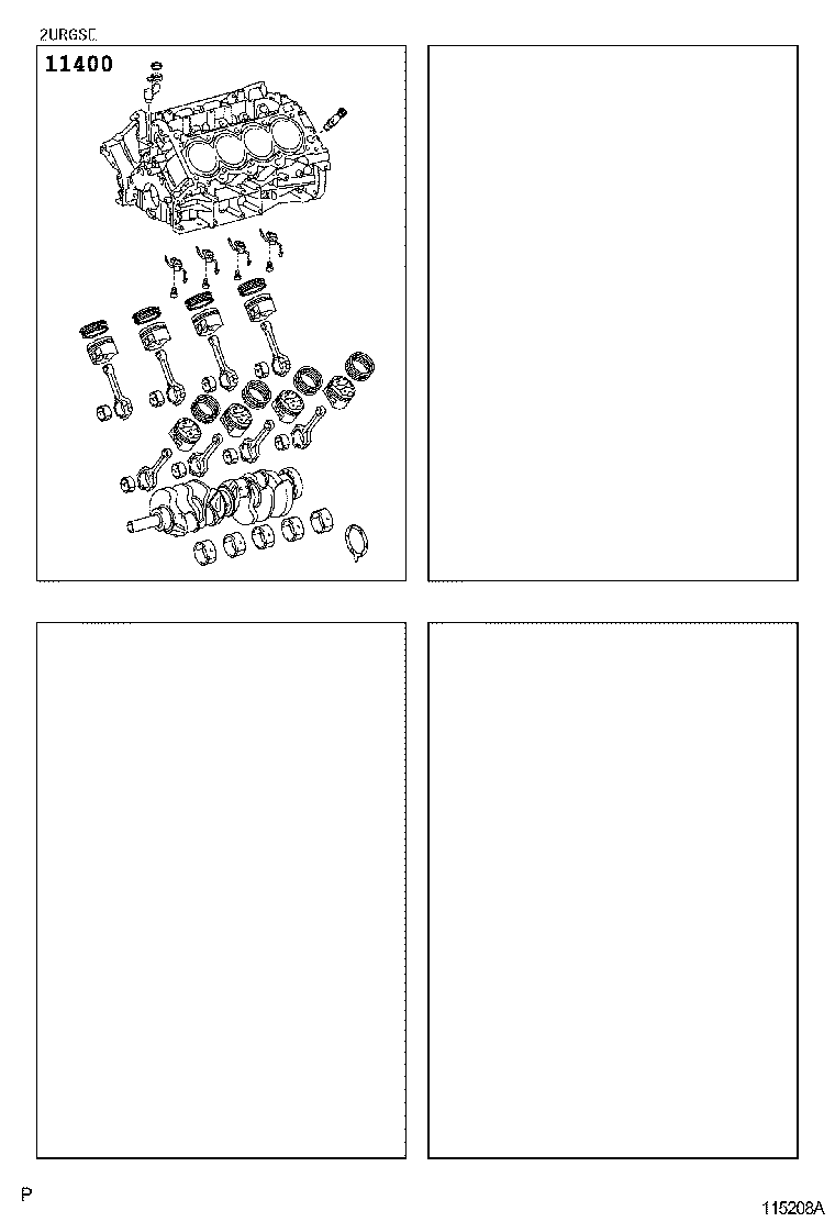  IS F |  SHORT BLOCK ASSEMBLY