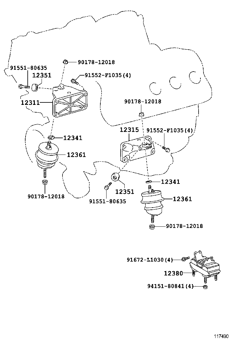  IS F |  MOUNTING