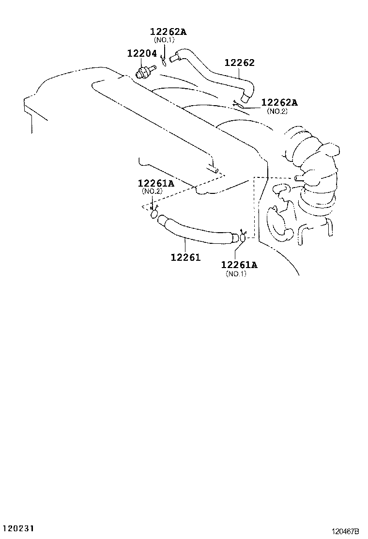  RAV4 |  VENTILATION HOSE