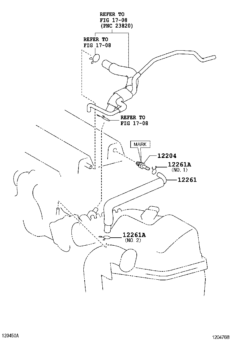  YARIS |  VENTILATION HOSE