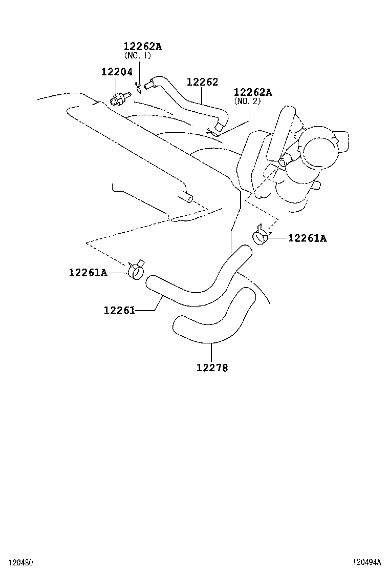  CAMRY HYBRID ASIA |  VENTILATION HOSE