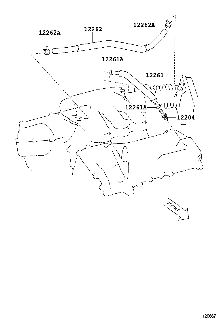  RAV4 |  VENTILATION HOSE